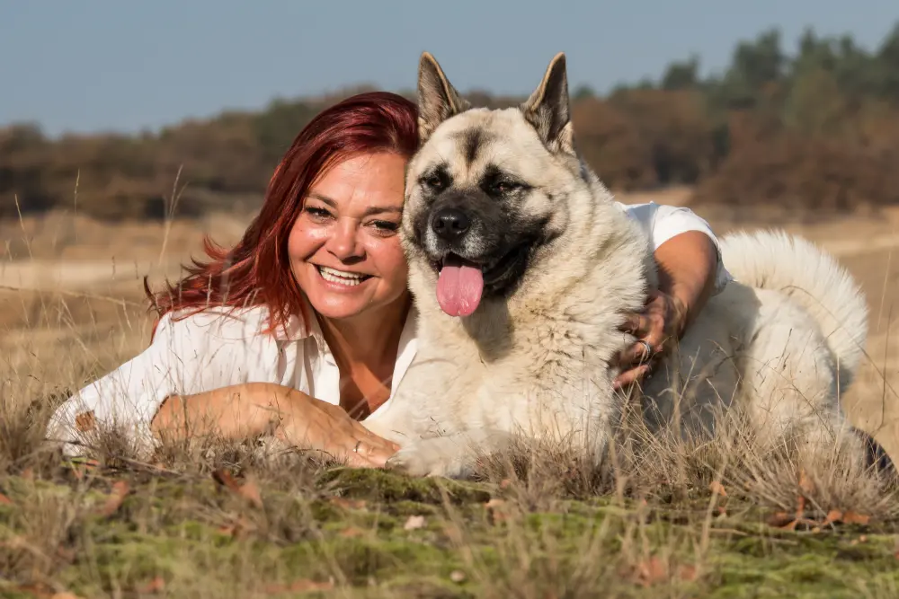 fotoshoot met mila en hondengedragstherapeut Hanneke